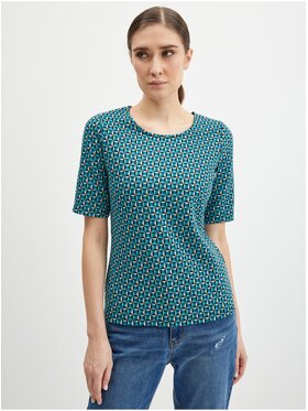 Orsay Orsay Koszula 180196540000__XS Turkusowy Regular Fit