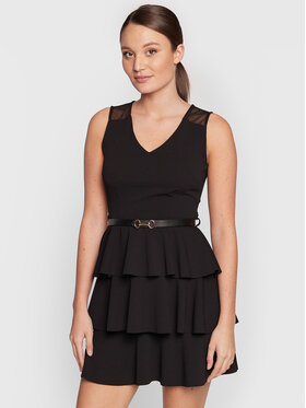 Rinascimento Rinascimento Коктейльна сукня CFC0109826003 Чорний Regular Fit