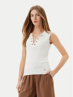 ARTIGLI ARTIGLI Pulover ACMA001885 Écru Regular Fit