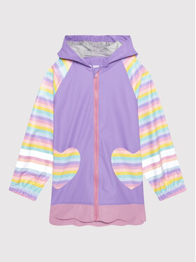 Playshoes Playshoes Kurtka przeciwdeszczowa 408406 M Fioletowy Regular Fit