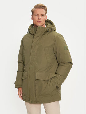 Tommy Hilfiger Tommy Hilfiger Daunenjacke Rockie MW0MW36595 Khakifarben Regular Fit