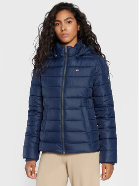 Tommy Jeans Tommy Jeans Winterjacke Basic DW0DW13741 Dunkelblau Regular Fit