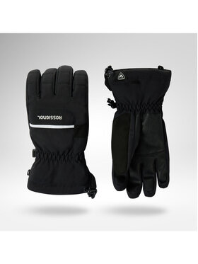 Rossignol Rossignol Rękawice narciarskie Jr Roc Ski Gloves R-Shell Dry Czarny