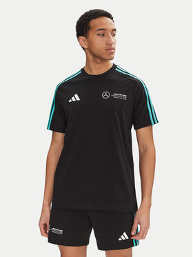 adidas adidas T-Shirt Mercedes - AMG Petronas Formula One Team DNA JV5425 Czarny Regular Fit