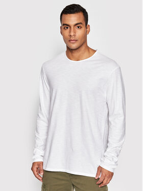 United Colors Of Benetton United Colors Of Benetton Longsleeve 3JE1J19A9 Білий Relaxed Fit