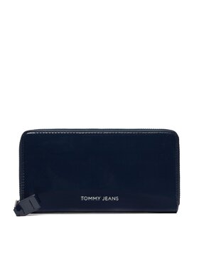 Tommy Jeans Tommy Jeans Portofel Mare de Damă Tjw Ess Must Large Za Patent AW0AW16143 Bleumarin