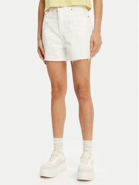 Calvin Klein Jeans Calvin Klein Jeans Farmer rövidnadrág J20J225153 Fehér Mom Fit