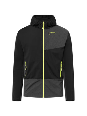 Viking Viking Bluza Tacoma Hoodie Man Czarny Regular Fit