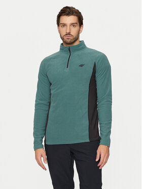 4F 4F Termo bielizeň vrchné diely 4FWAW24UFLEM045 Zelená Slim Fit