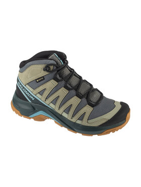 Salomon Salomon Buty wspinaczkowe X-Adventure Recon GTX W Zielony