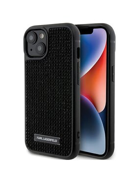 KARL LAGERFELD KARL LAGERFELD Etui na telefon iPhone 15 Czarny