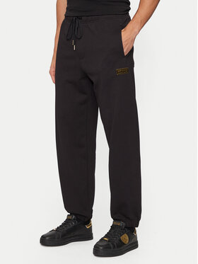 Versace Jeans Couture Versace Jeans Couture Pantaloni trening 77GAAT08 Negru Regular Fit
