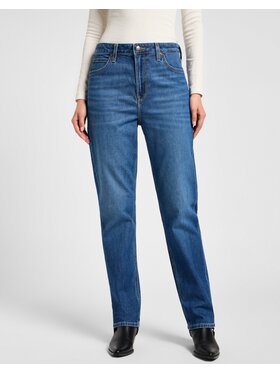 Lee Lee Jeansy Carol Niebieski Mom Fit