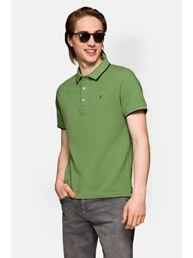 Lancerto Lancerto Polo Dominic Zielony Regular Fit