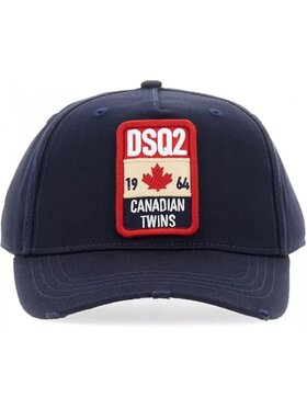 Dsquared2 Dsquared2 Czapka z daszkiem BCM0582 05C00001 Granatowy