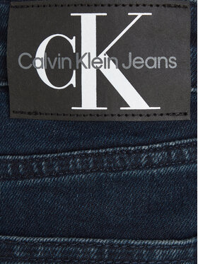 Calvin Klein Jeans Jeans Hlače IG0IG02366 Mornarsko Modra Relaxed Fit