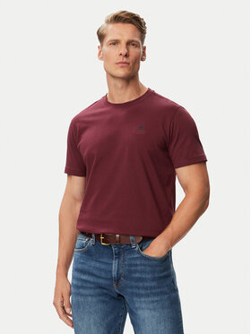 Beverly Hills Polo Club Beverly Hills Polo Club T-krekls P-SS26M-TS41740FIG Bordo Regular Fit