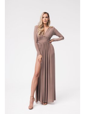 Aurora Aurora Elegantní šaty Adelle cappuccino Béžová Ladies Fit
