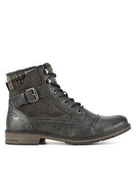 Mustang Mustang Schnürschuhe 4157-605 Grau