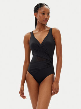 Hunkemöller Hunkemöller Costum de baie Shaping Shell 204886 Negru