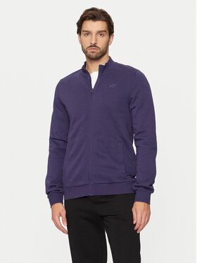 4F 4F Bluză 4FWMM00TSWSM1463 Bleumarin Regular Fit