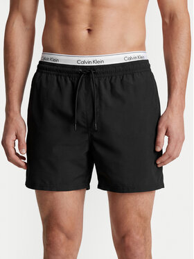 Calvin Klein Swimwear Calvin Klein Swimwear Plavecké šortky LV00N61024 Černá Regular Fit