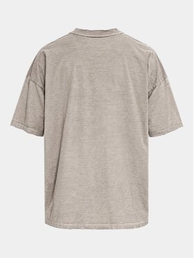 MADE BY SOCIETY MADE BY SOCIETY T-Shirt BRUT SILLAGE - T17529 Szary Basic Fit
