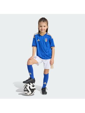 adidas adidas Komplet sportowy 162041 Błękitny Slim Fit