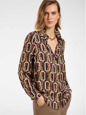 Elena Mirò Elena Mirò Camicia 5164P400256N002 Marrone Regular Fit