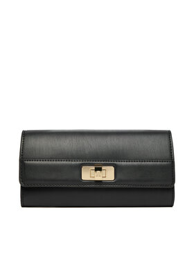 Tommy Hilfiger Tommy Hilfiger Maks Th Modern Large Flap Wallet AW0AW18704 Melns