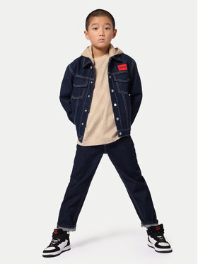 HUGO Hugo Джинсова куртка G00158 M Cиній Regular Fit