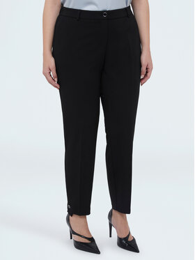 Fiorella Rubino Fiorella Rubino Spodnie materiałowe P009L002299N033 Czarny Regular Fit