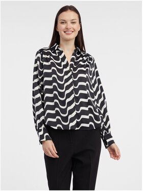 Orsay Orsay Bluzka 650257660000__40 Czarny Regular Fit