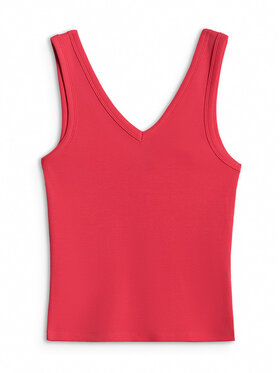 4F 4F Tank top OCEANS KEEPERS Czerwony Slim Fit