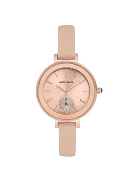 Anne Klein Anne Klein Zegarek AK-2992RGLP Różowe złoto