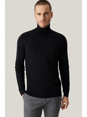 Próchnik Próchnik Sweter PM8 SW073225000128 Czarny Regular Fit