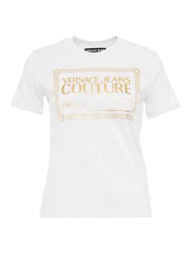 Versace Versace T-shirt 72HAHT17 Bianco Regular Fit