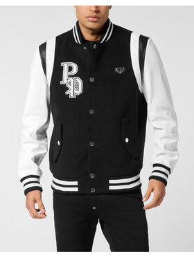 PHILIPP PLEIN PHILIPP PLEIN Bomber 25611 Nero Regular Fit