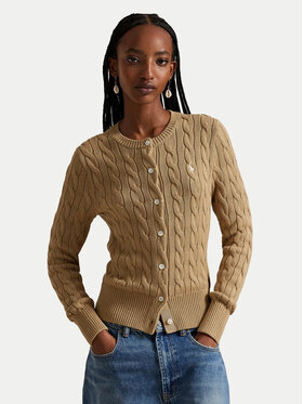 Polo Ralph Lauren Polo Ralph Lauren Pletena jopica 211971868502 Bež Regular Fit