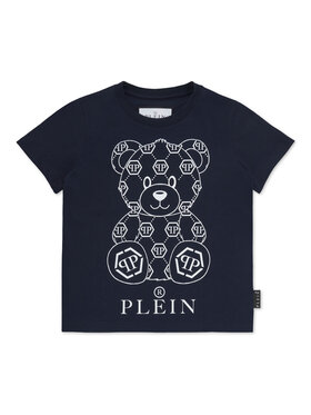 PHILIPP PLEIN PHILIPP PLEIN T-Shirt 19967 Niebieski Regular Fit