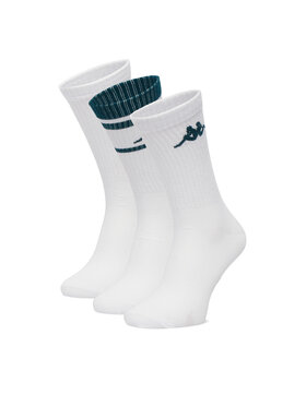 Kappa Kappa Garās zeķes CEO_KR_SUPERT_SS26(3-PACK) Balts