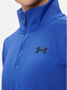 Under Armour Majica Dugih Rukava Armour Fleece Qz 1373058 Plava Loose Fit