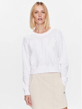 DKNY Sport DKNY Sport Bluza DP3T9214 Biały Classic Fit
