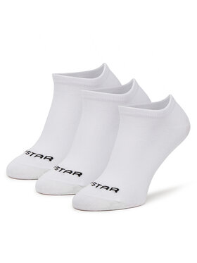 G-STAR G-STAR Pēdiņas CEO_AS_G-STAR_S_136_SS25 (3-PACK) Balts