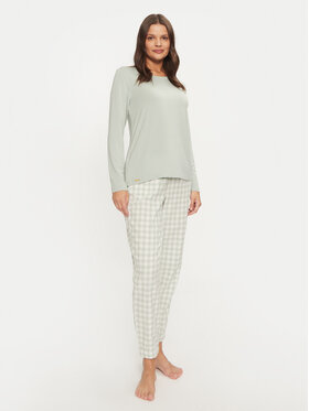 Selmark Selmark Pyjama P9173 Grün Relaxed Fit