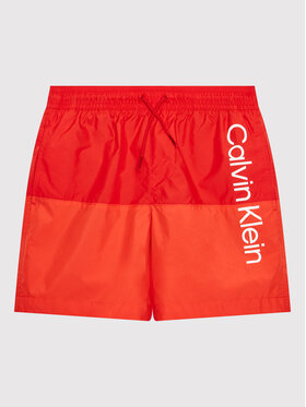 Calvin Klein Swimwear Calvin Klein Swimwear Pantaloni scurți pentru înot KV0KV00007 Roșu Regular Fit