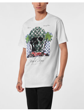 PHILIPP PLEIN PHILIPP PLEIN T-Shirt 24689 Biały Regular Fit