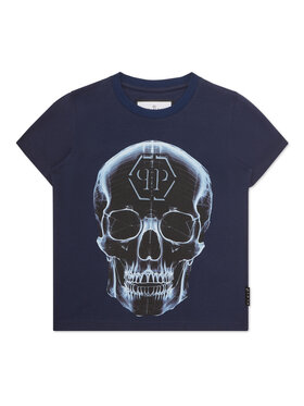 PHILIPP PLEIN PHILIPP PLEIN T-Shirt 19963 Błękitny Regular Fit