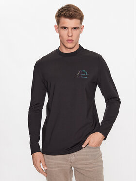 KARL LAGERFELD KARL LAGERFELD Manches longues 755063 533233 Noir Regular Fit