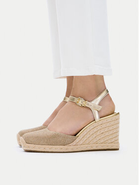 MICHAEL Michael Kors MICHAEL Michael Kors Espadrilės Kenzie Wedge 40S6KZMS3D Smėlio